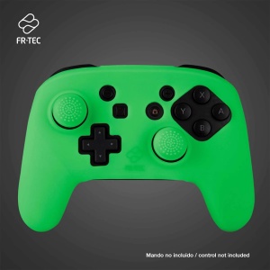 Szilikon védőburkolat, kompatibilis a Nintendo Switch Pro kontrollerrel, világít a sötétben, FR-Tec - Img 9