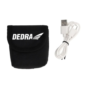Szögmérő, goniométer, digitális kijelző, 3,7 V-os akkumulátor, USB C töltés, Dedra - Img 2