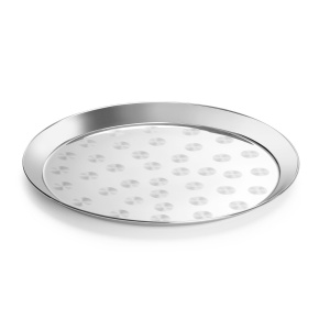 Tavă de servire, rotundă, HENDI, ⌀360x(H)24mm, Rotundă