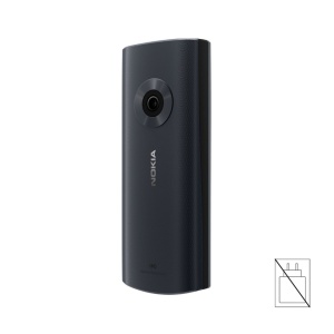 Telefon Nokia 110 Dual SIM 4G, model 2024, radio FM, player muzica, culoarea Midnight Blue - Img 4