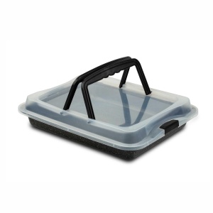 Tigaie de copt Nava „Nature” cu capac, 40 cm, antiaderentă