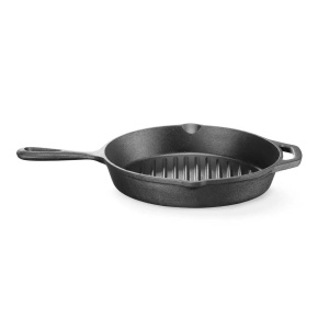 Tigaie grill din fonta,Hendi 252x265x(Î)48 - Img 2
