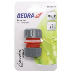 Tömlőcsatlakozó 1/2" javító / hosszabbító tömlőhöz 1/2, Dedra - Img 2