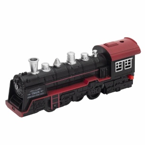 Trenulet cu baterii, 1 locomotiva, 1 vagon cu carbune, 1 vagon - Img 3