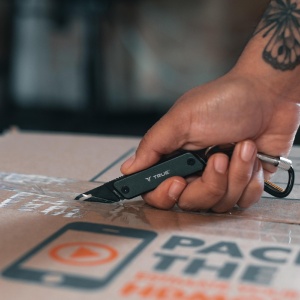 TRUE UTILITY MODERN KEY CHAIN KNIFE - Grey (Hang Pack) - Img 3