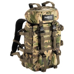 Túlélő hátizsák, kemping, túra, 30L, 600D poliészter, Neo - Img 9