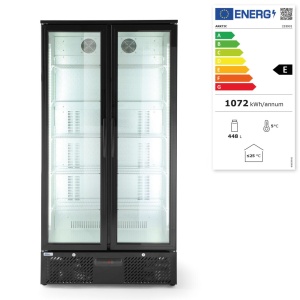 Vitrina frigorifica cu doua usi, Arktic, 384 L, 220-240V/365W, 900x530x(H)1820mm - Img 2
