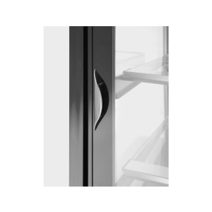 Vitrina frigorifica de prezentare interval temp. 2/6?C, 480 W corp inox, ARKTIC by Hendi, 650x805x(H)1445 mm, 300 Litri, Clasa energetica C - Img 2