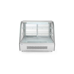 Vitrina rece pt prezentare, 120 lt, interval temp. 0-6 gr C, 160 W, corp inox, ARKTIC by Hendi, 707x570x(H)680mm, Clasa energetica B - Img 2