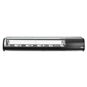Vitrina refrigerata pentru Sushi Arktic, 190w, capacitate 132L, 0°C-12°C, 1800x420x(H)265mm