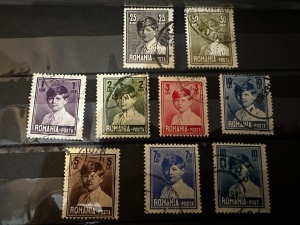 🇷🇴 Set Timbre Regale – Mihai I ( Prima Domnie ) România 1927-1930