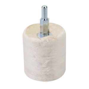 100% pamut dob polírozáshoz, 63mm, 6mm-es dorong, Silverline