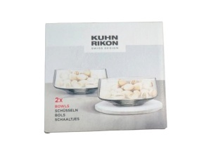2 db prémium kristály pohár készlet krémes desszertek, édességek, diófélék tálalásához, 320ml, Kuhn Rikon - Img 3