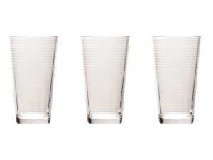 3 db prémium pohár készlet, 270ml, ideális vízhez, gyümölcsléhez, bárhoz, teraszra, Alpina