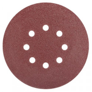30 darabos csiszolókorong-készlet, 125 mm, 40 , 80, 120, 180, 240 szemcse, tépőzáras, Workzone - Img 3