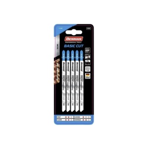 5 darabos professzionális fémvágó késkészlet lengőfűrészhez, 132 mm, Benman
