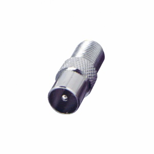 Adaptor, mufă coaxială - priză F