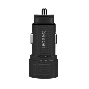Alimentator auto, 12V la 5V, 17W, 2 x USB-A, Spacer - Img 5