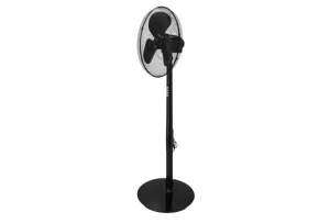 Állványos ventilátor, lapátok 40cm, 16", 40W, 3 teljesítményfokozat, BLACK, Descon, Descon, Descon - Img 7