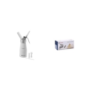 Aparat frișcă Kitchen Line 0.25L + Set 24 cartușe frișcă