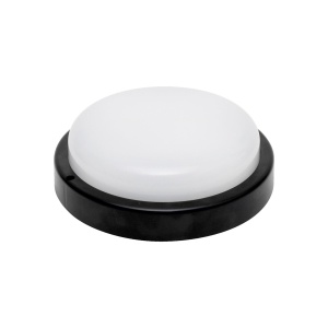 Aplica/plafoniera LED, rotunda 18W, 4000K, negru