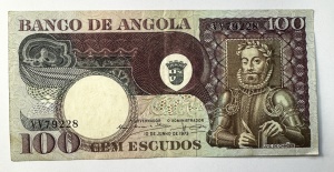 Bancnota Angola - 100 Escudos 1973 - Colonie Portugheza