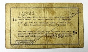 Bancnota Coloniala - Africa de Est Germană - 1 Rupie 1916 - Img 4