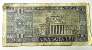 Bancnota Comunista - Romania - 100 lei 1966 - RSR - Img 2