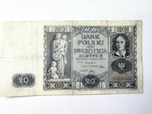 Bancnota Polonia - 20 Zlotych 1936
