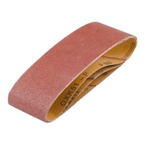 Banda de slefuit 75 x 533 mm, P80, 3 buc.