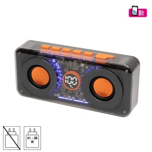 Boxa portabila mini, kids, bluetooth, 20W, autonomie 8 ore, lumina RGB, SAL Mechapower - Img 2