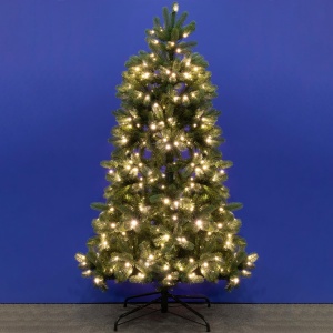 Brad artificial cu lumina LED incorporata, inaltime 180 cm