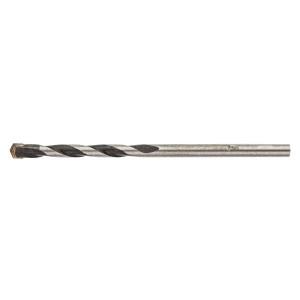 Burghiu beton alb-negru, 4x75mm, varf tip fluture