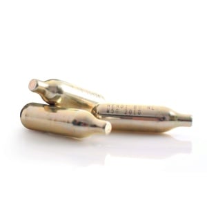 Cartuse CO2 pentru aparat sifon, 10 buc/cutie, Hendi - Img 2
