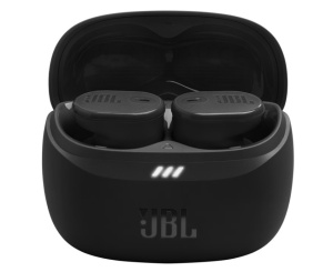 Casti In-Ear JBL Tune Buds 2, True Wireless, Bluetooth, ANC, Autonomie 48 ore, IP54, Multi-point, Negru - Img 5