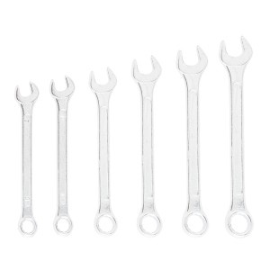 Chei combinate fixe - inelare 8-17 mm, 6 buc -set