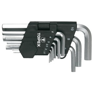 Chei imbus 1.5-10 mm, 9 buc -set