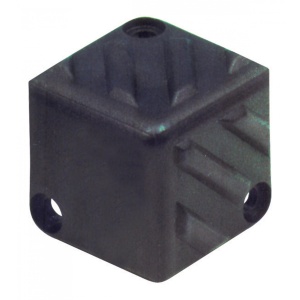 Colţ protector pentru boxă, plastic, 40 x 40 x 40 mm
