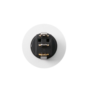 Comutator basculant cu bec, 12V, 1 circuit, verde - Img 2