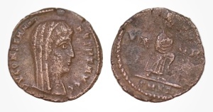CONSTANTINE I DIVUS ( 337 AD ) - MONEDA ANTICA ROMANA