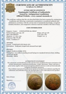 CONSTANTINE the GREAT ( 330-335 AD ) - Moneda Antica Romana - Img 3