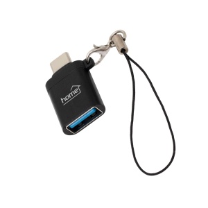 Convertor mufă USB-C - mufă USB-A, metal