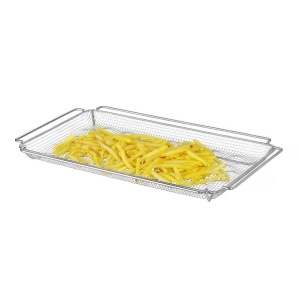 Coș pentru coacere cartofi prăjiți, ondulat CONVECTOMAT FRY, HENDI, GN 1/1, 530x325x(H)40mm - Img 2