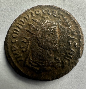 DIOCLETIAN ( 284-305 AD )-Moneda Antica Romana