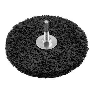Disc din material abraziv netesut, cu mandrina 125 x 14 x 6 mm