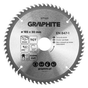 Disc fierastrau, VIDIA, 185 x 30 mm, 60 dinti