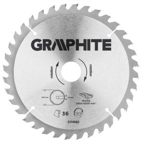 Disc pt circular, 205 x 20 mm, 36 dinti