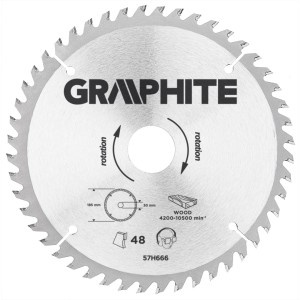 Disc pt Fierastrau debitor,carbura, 185 x 30 mm, 48 dinti