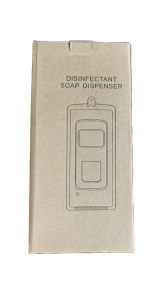 Dispenser automat cu baterii pentru sapun gel, dezinfectant lichid maini, 1000 ml, lampa UV, senzor dozare automata la miscare. - Img 4
