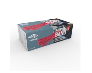 Elasztikus szalag edzéshez, cross training, 25kg, 208x1.7x0.45cm, 140gr, UMBRO